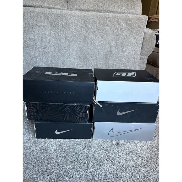 Nike Replacement Empty Basketball Shoe Box Only Lot of 6 Nike shoe boxes - Picture 7 of 11